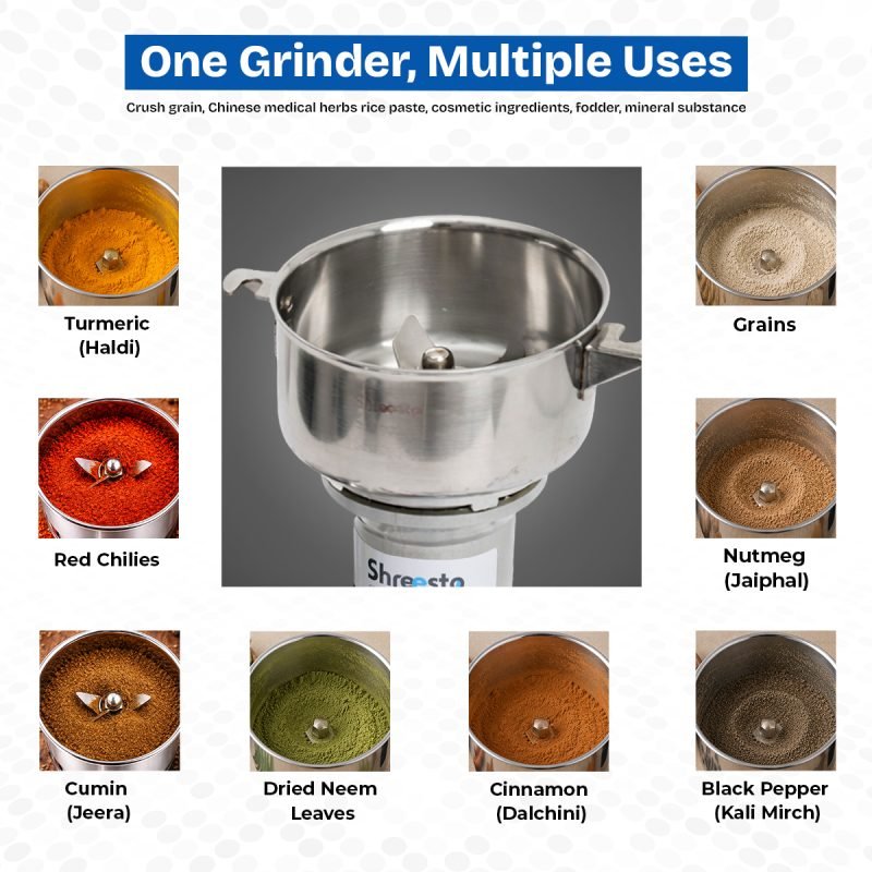 850W High Power Electric Grinder 150gm
