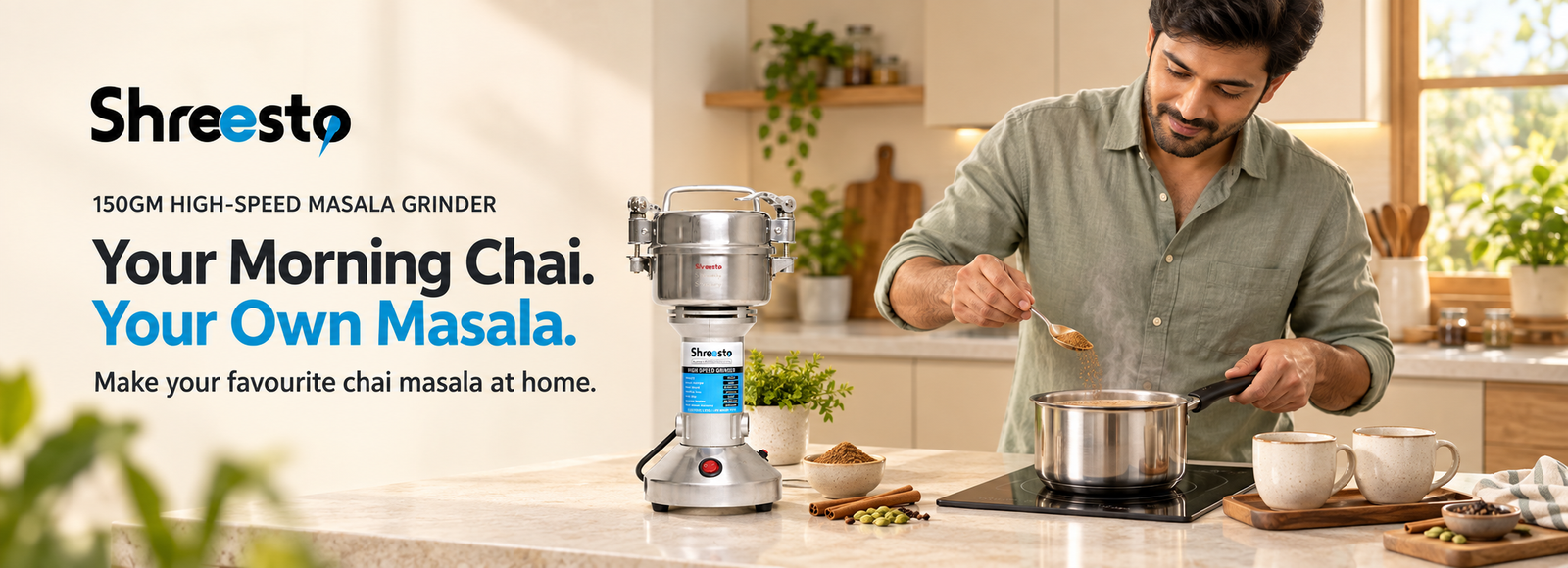 Shreesto 150GM Grinder features