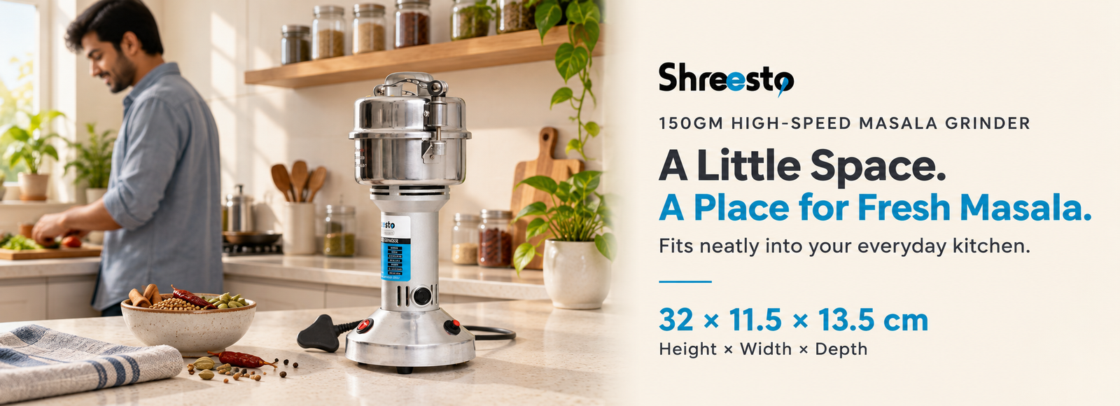Shreesto 150GM Grinder accessories