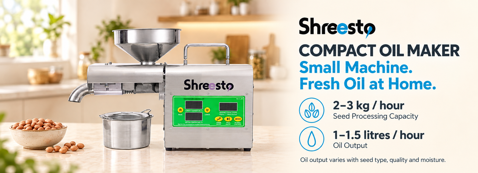 Shreesto Small Oil Machine detailed information