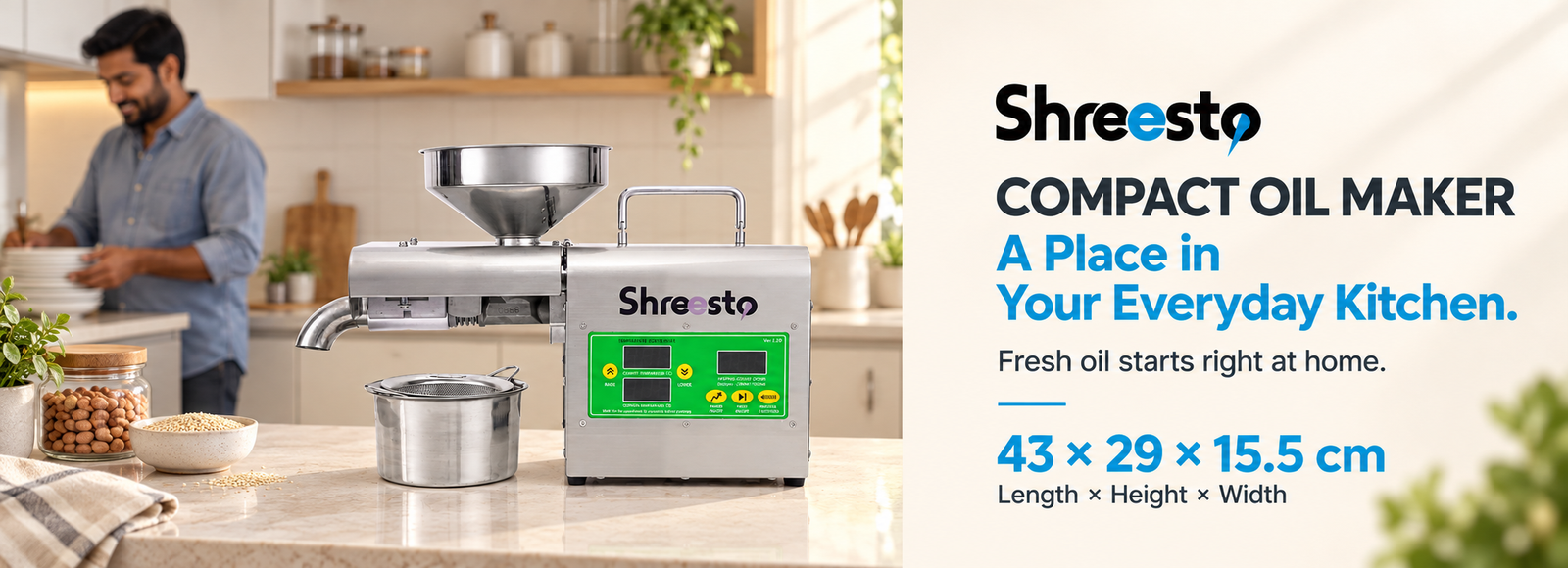 Shreesto Small Oil Machine product details