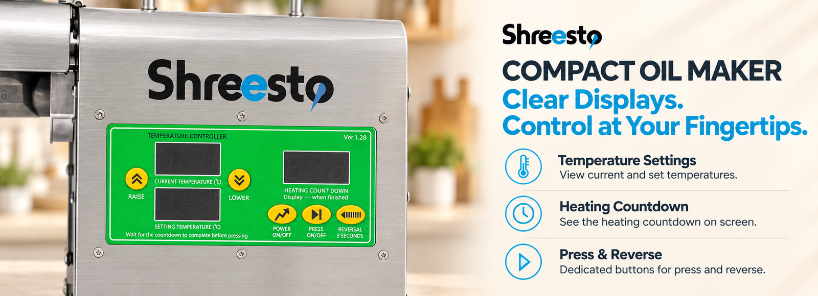 Shreesto Small Oil Machine accessories