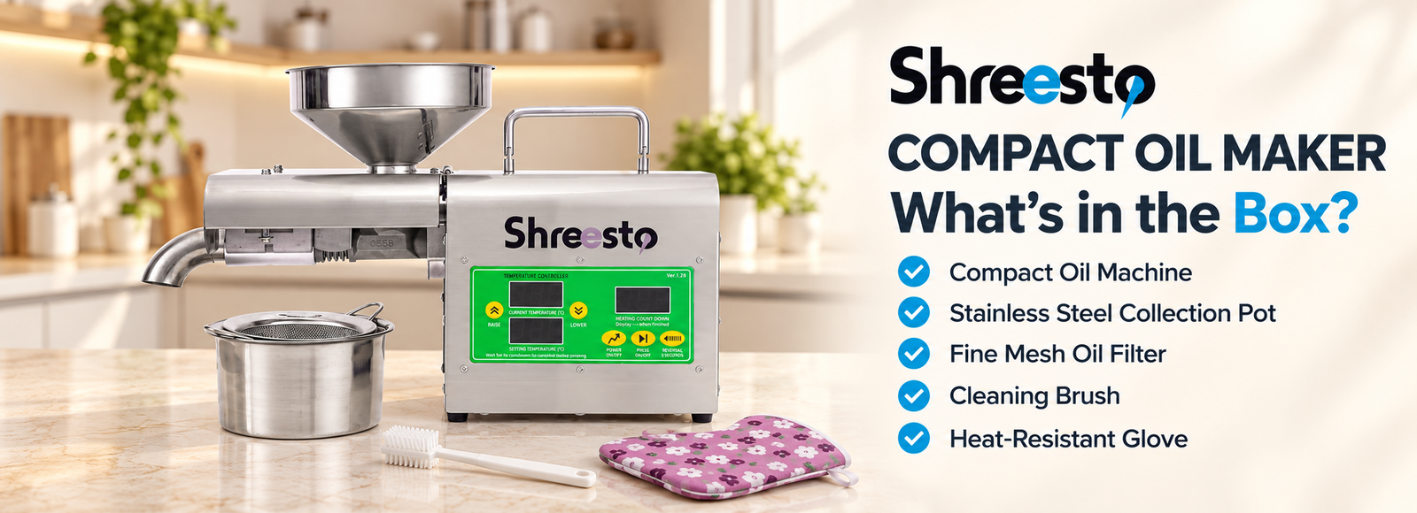 Shreesto Small Oil Machine specifications