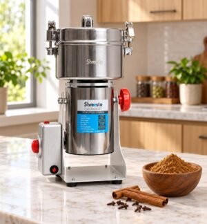 Shreesto Heavy Duty Masala Grinder 500GM with freshly ground garam masala